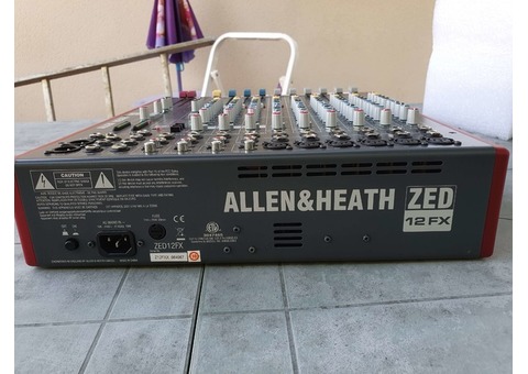 Allen and heath zed 12fx