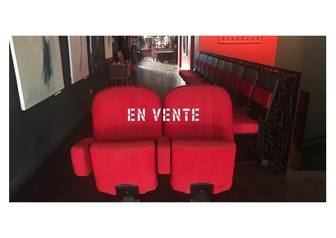 Ensemble de fauteuils de théâtre