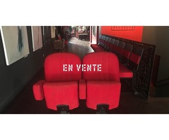 Ensemble de fauteuils de théâtre