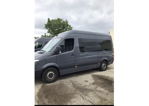 Tour van sprinter Mercedes 314 cdi L2H2 7 places