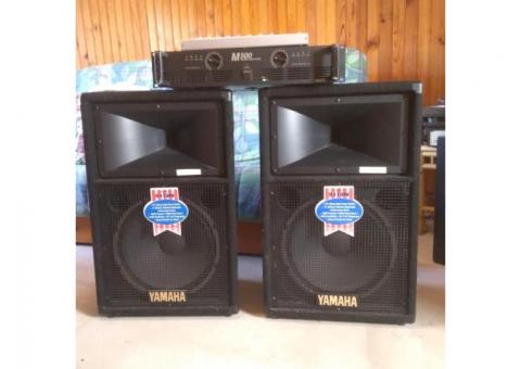 2 ENCEINTES YAMAHA S112 IV