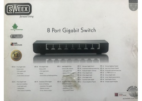 SWEEX 8 Port Gigabit Switch