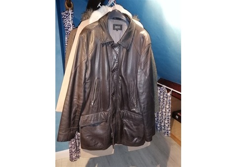 veste homme cuir