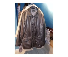 veste homme cuir