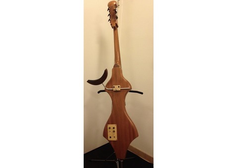 Contrebasse Electrique Midi 5 cordes GAUCHER luthier Hervé Prudent