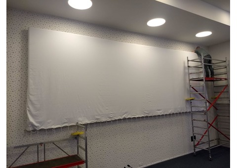 Ecran blanc 8x3m