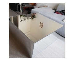 CUBE MIROIR/ TABLE BASSE