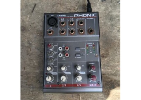 Vend console AM 55 Phonic