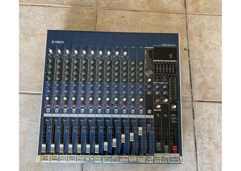 Table Mixage Yamaha MG16/6FX