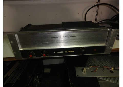 Amplificateur studio Amcron D 150