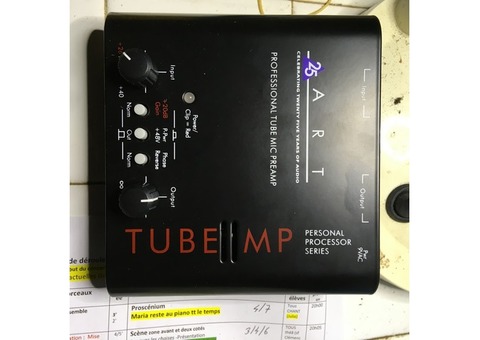 Tube MP ART Pré-ampli micro