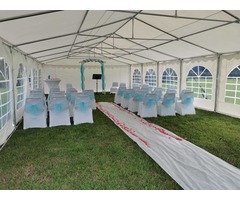 Vente lot de chaises pliante blanche x60