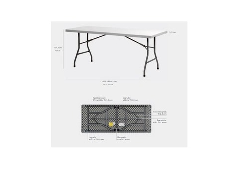 Vente lot de tables 20 chariot