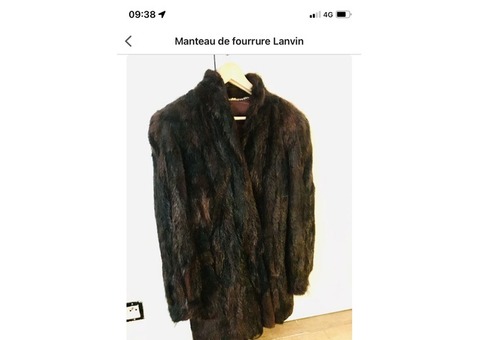 Manteau Vison