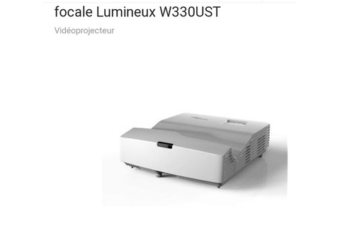 Vidéoprojecteur optoma focal courte