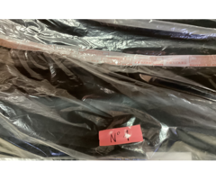 REF 1 Deux Frises velours polyesters noirs