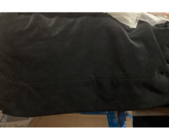 REF 8 Frise velours coton noir