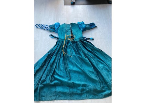 robe bleu turquoise
