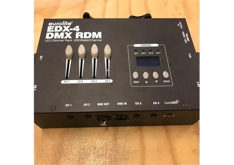 Eurolite EDX4 DMX RDM LEDDimmerpack