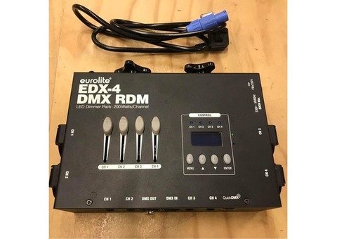 Eurolite EDX4 DMX RDM LEDDimmerpack