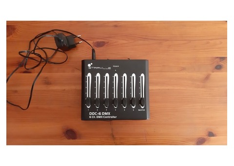 Contrôleur DMX 6 canaux