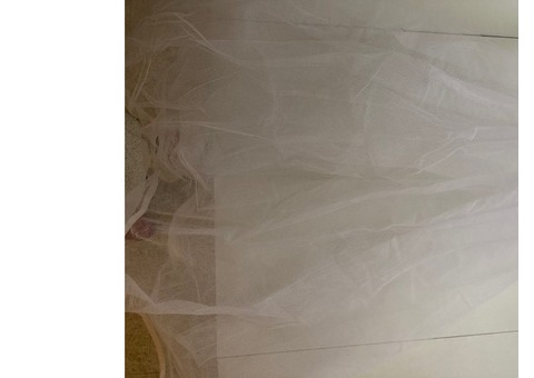 Jupe en tulle blanche