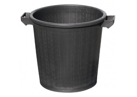 8 Poubelles noires de 100 litres