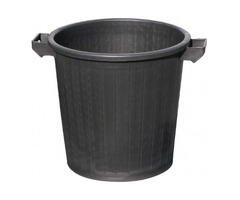 8 Poubelles noires de 100 litres