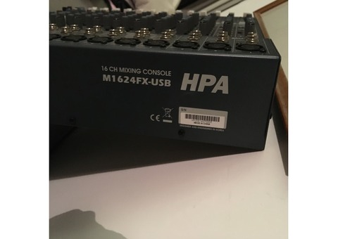 Vend console M 1642 FX USB HPA