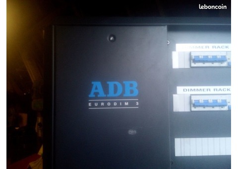 Gradateur lumière rack de puissance ADB Eurodim 3 180