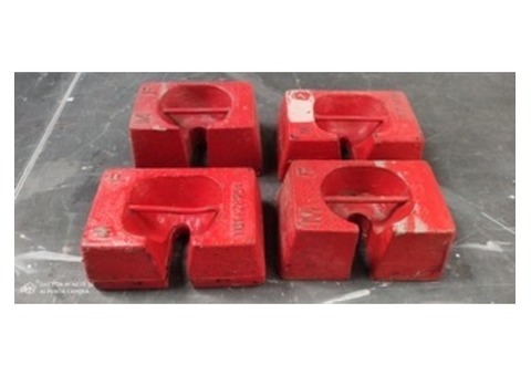 Contrepoids en fonte Poids tente barnum 15kg