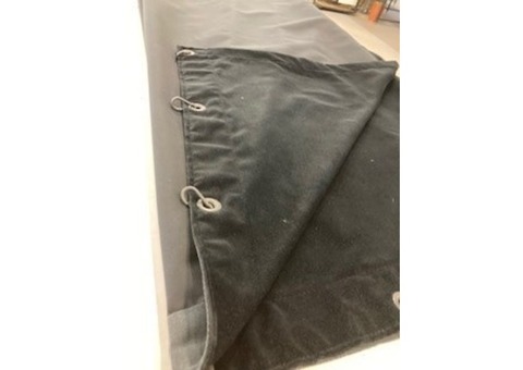 Rideau velours Delalande noir N90