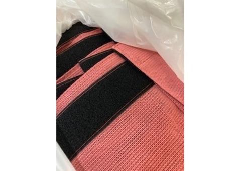 Tulle Gobelin rouge N94