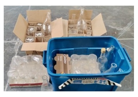 lot de verres et carafes