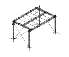 COUVERTURE DE SCENE GRILL STRUCTURE