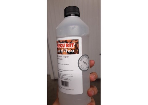 Ignifugeant pour boispapiercarton pulvérisateur