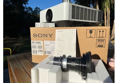 Videoprojecteur Sony VPL FW65 3LCD WXGA de 6 300 lumens