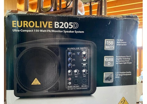 Enceinte Eurolive Behringer B205 D