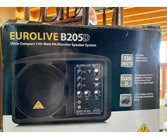 Enceinte Eurolive Behringer B205 D