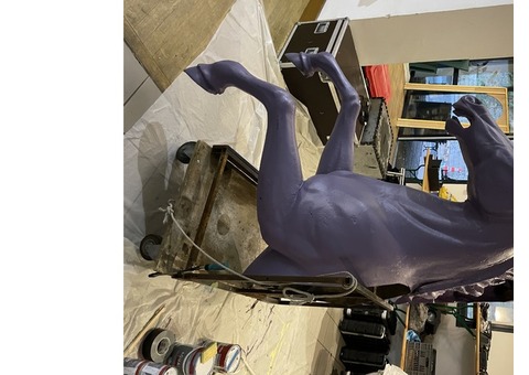 Buste sculpture de Cheval