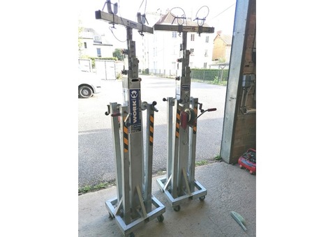 2 pieds de levage WORK LW 265R