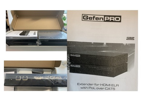 4 x Extendeur HDMI GEFEN PRO via Rj45 CAT5 minimum