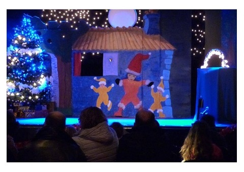 Décor spectacle pour enfant/Noël