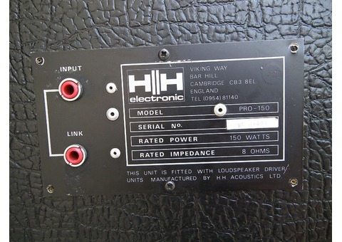 Une Enceinte passive HH Pro-150