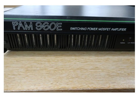 Vend ampli PAM 960 E Ecler