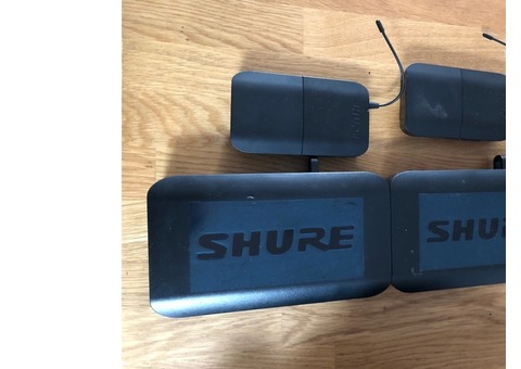 A vendre 2 micros ss fil serre tête shure BT 53