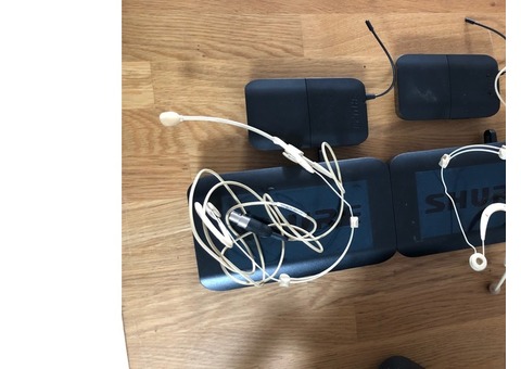 A vendre 2 micros ss fil serre tête shure BT 53