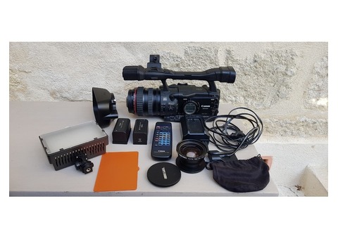 Camera CANON XH A1S et accessoires