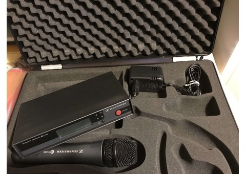 Ensemble SENNHEISER EW300 récepteur micro main