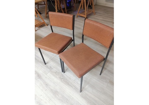 LOT de 5 Chaises vintage